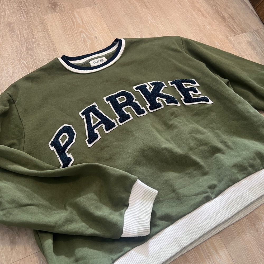 Parke Vintage Varsity Crew Neck